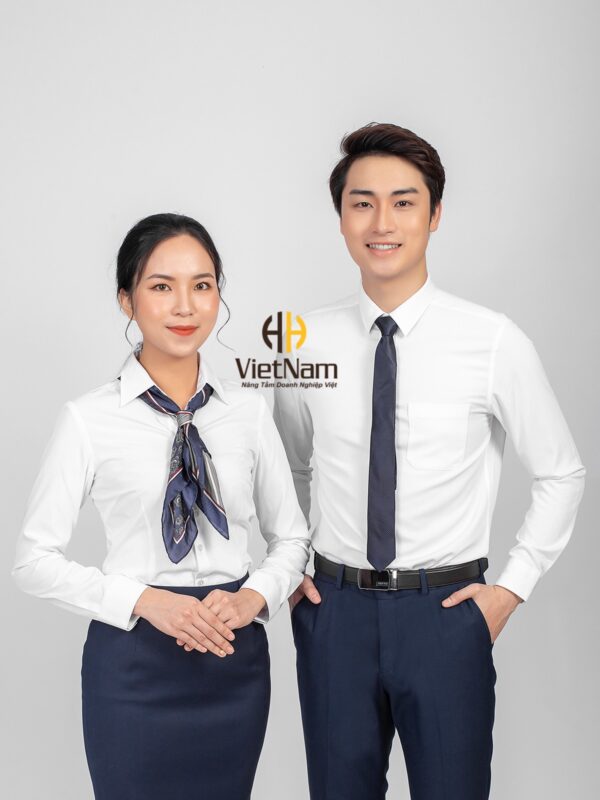 dia chi may dong phuc cong ty tai ha noi chuyen nghiep1 5 uu the chi co khi may ao dong phuc dep tai HH Uniform 3